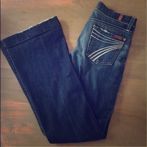 7 for all mankind Dojo Flare Jeans